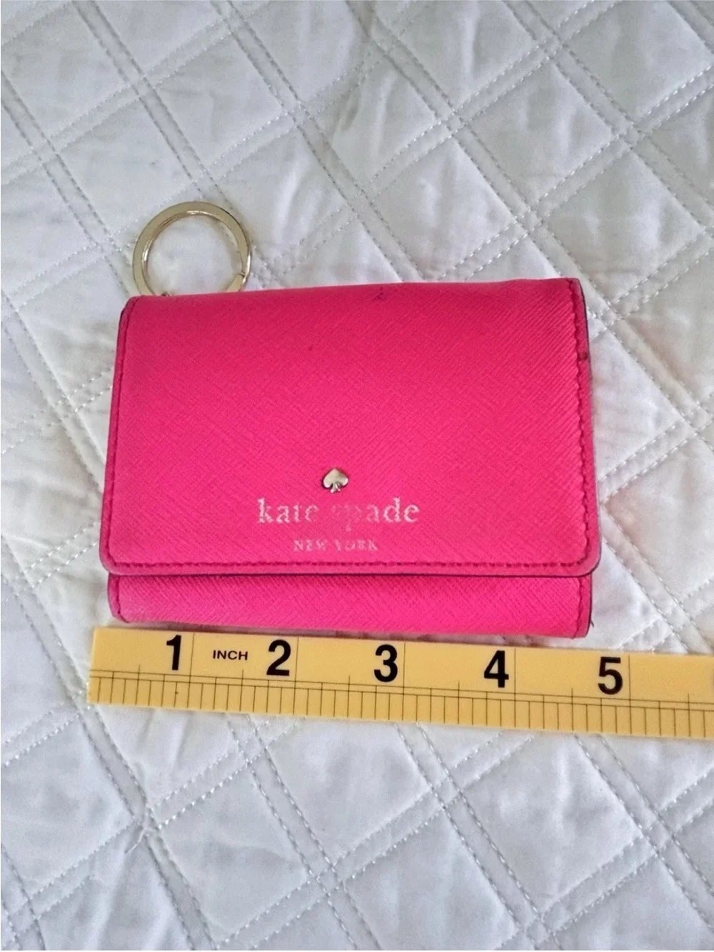 Kate Spade New York Hot Pink Wristlet Wallet Barbiecore Y2K